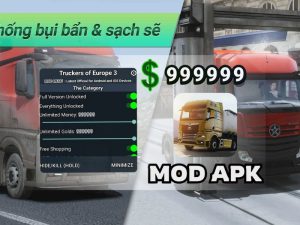 mod truck of europe 3 vô hạn tiền và vàng